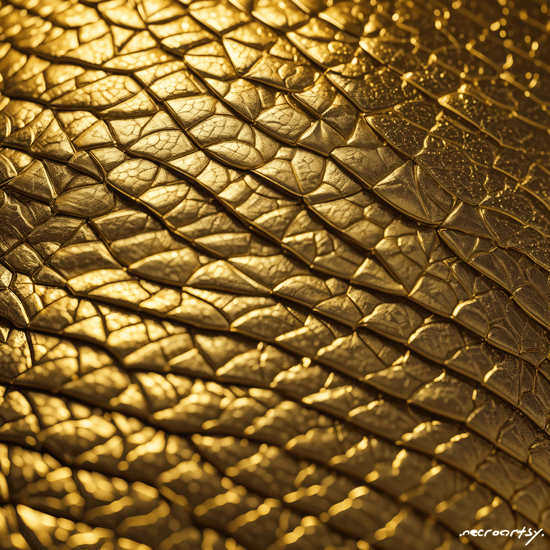 Embracing the Opulence of Reptilian Theories: The Golden Lizard Skin Pieces from the Rennweg Collection