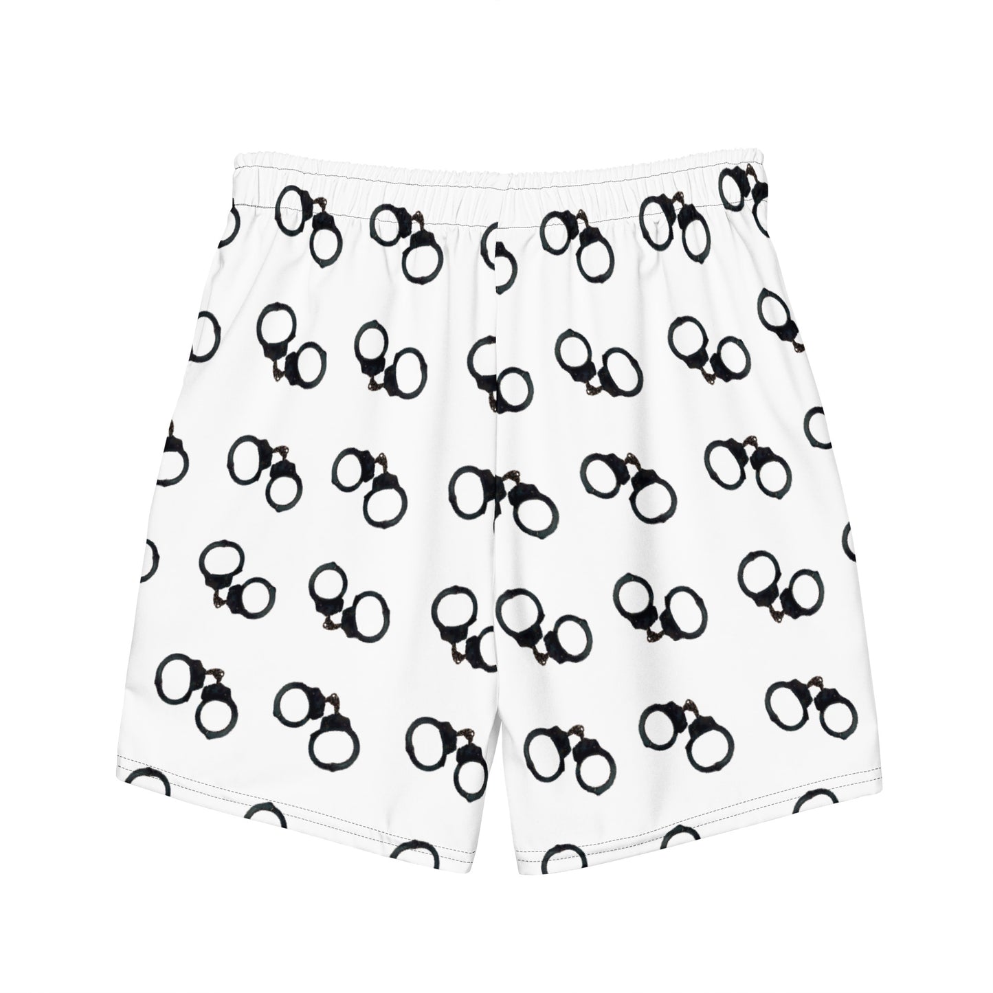 Handcuffs, Men's swim trunks