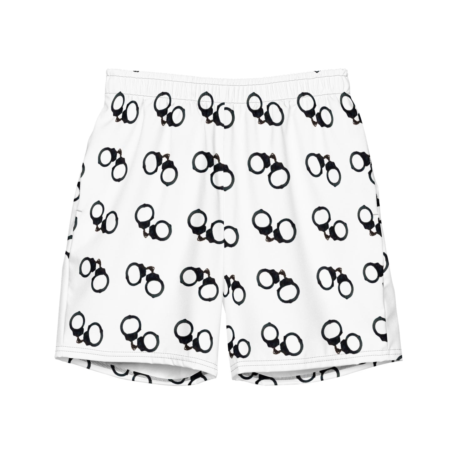 Handcuffs, Men's swim trunks