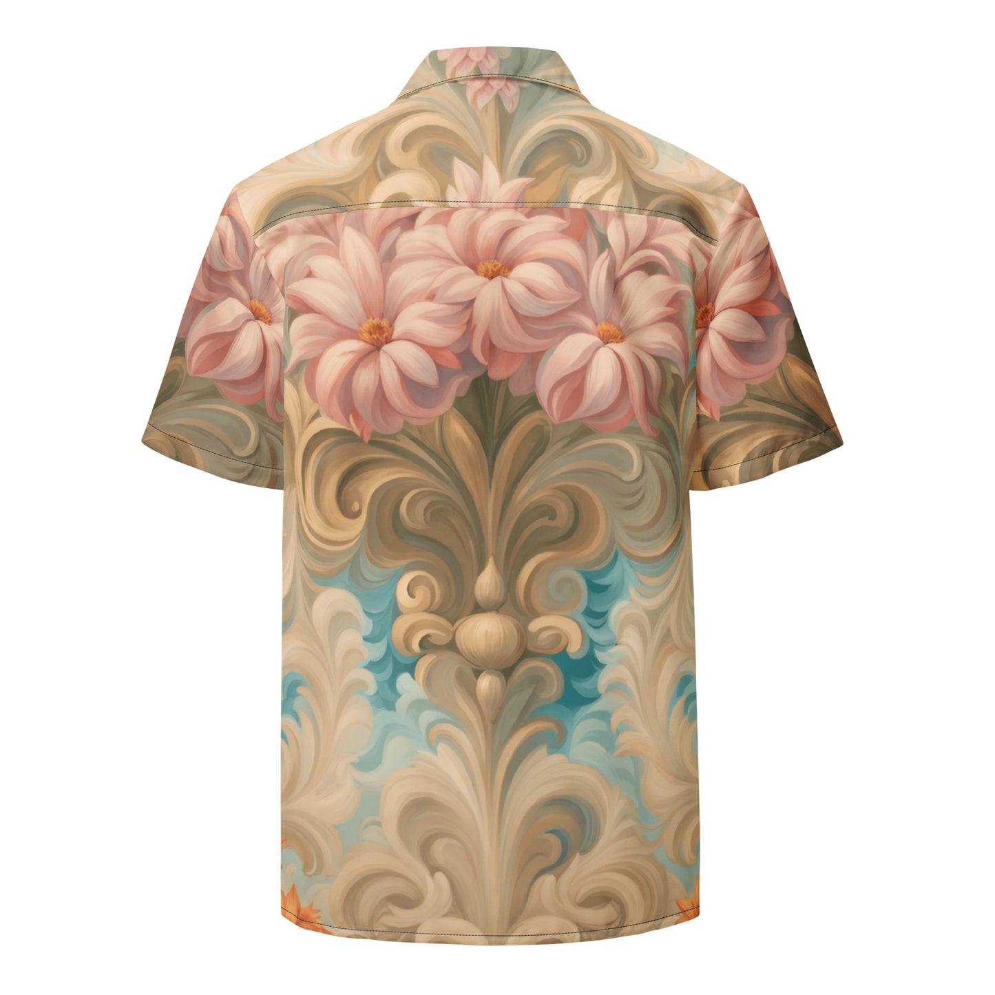 Flower Dream, Unisex button shirt