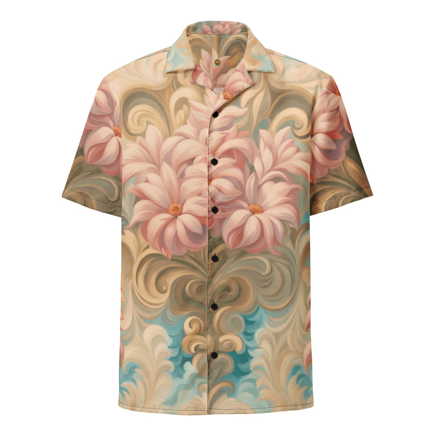 Flower Dream, Unisex button shirt