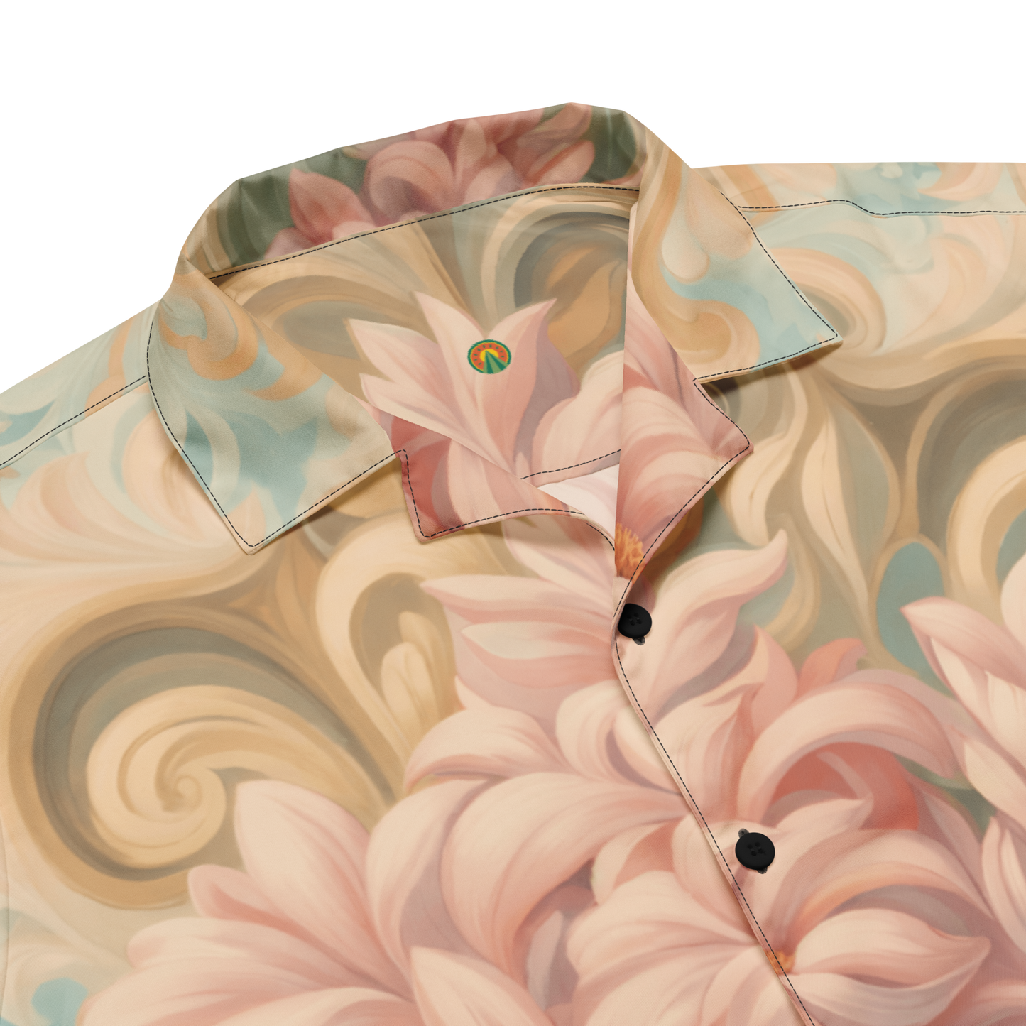 Flower Dream, Unisex button shirt