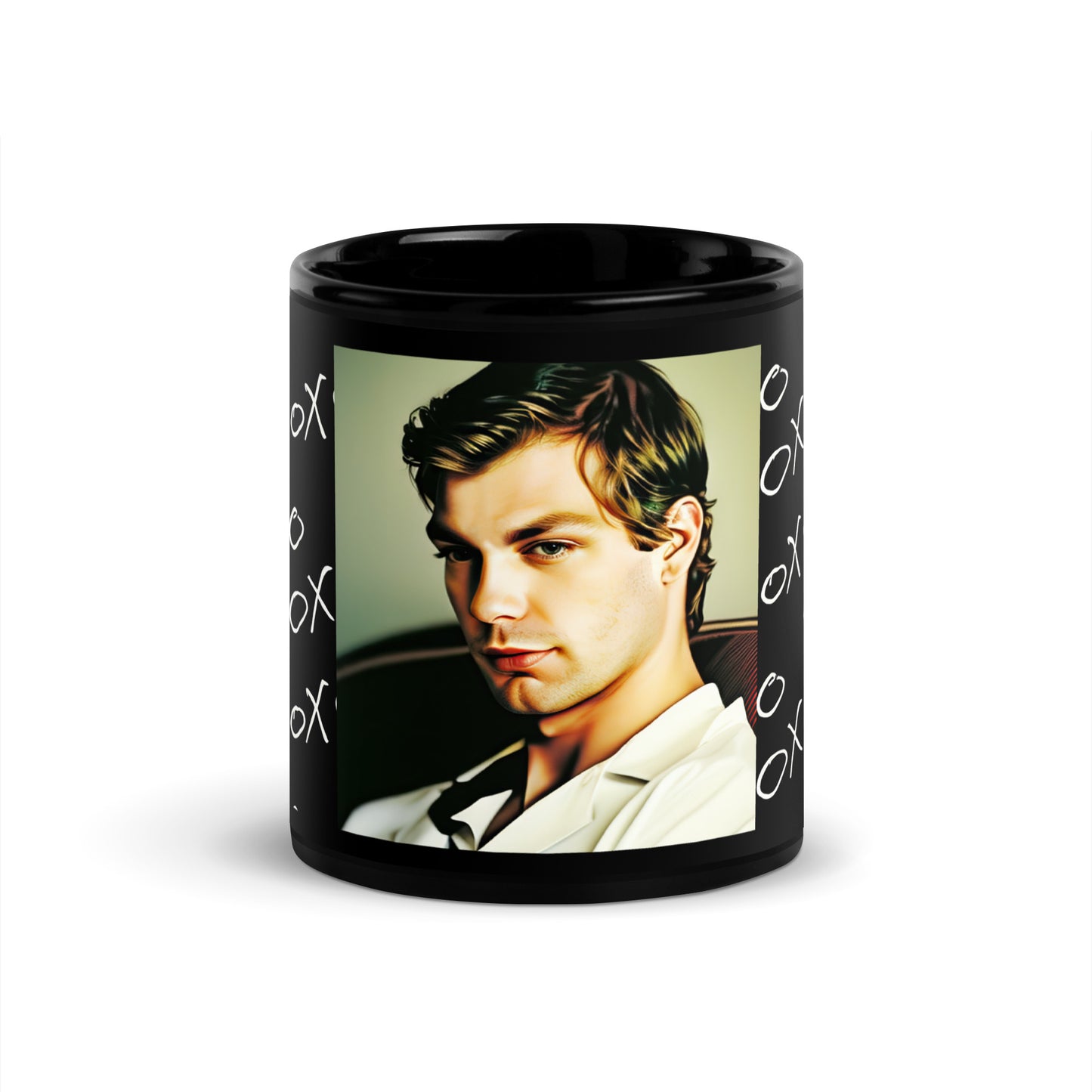 Classic Jeffrey, Black Glossy Mug