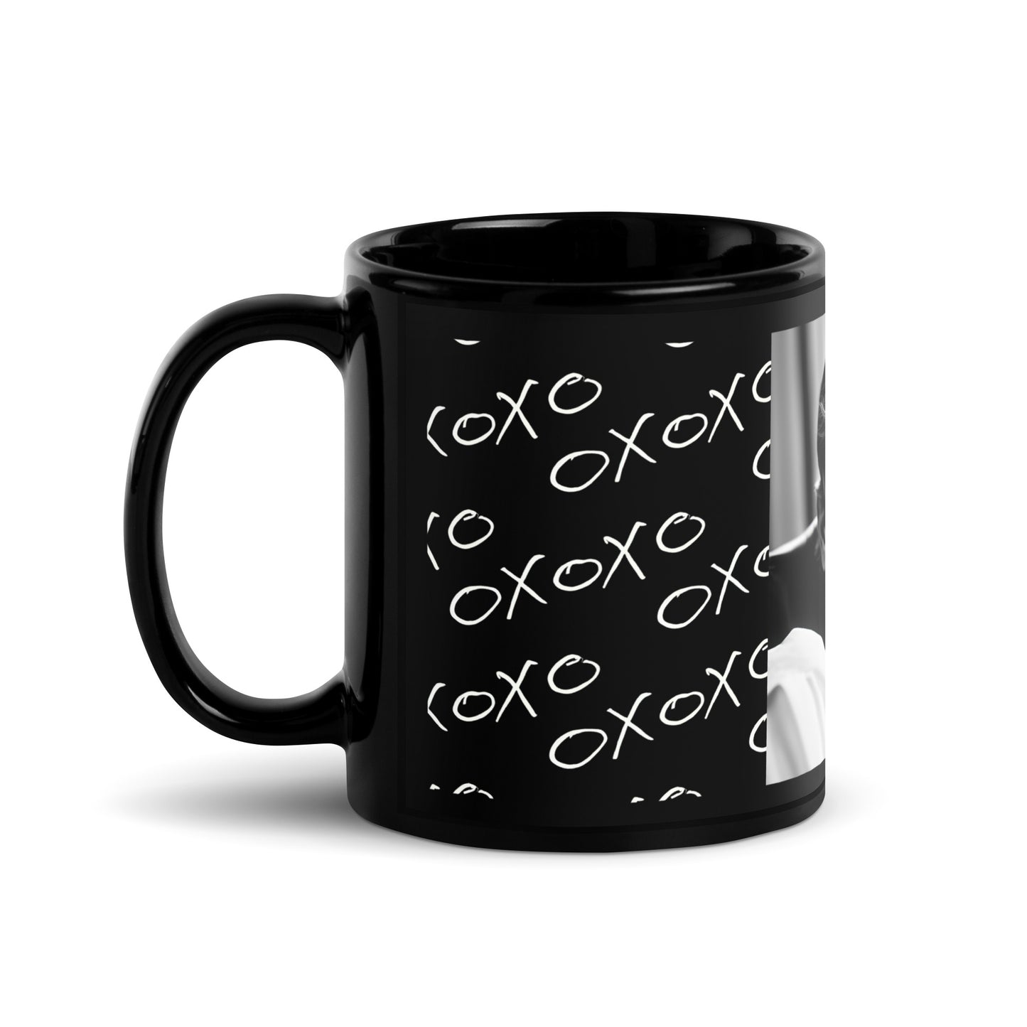 Jedi Robes, Black Glossy Mug