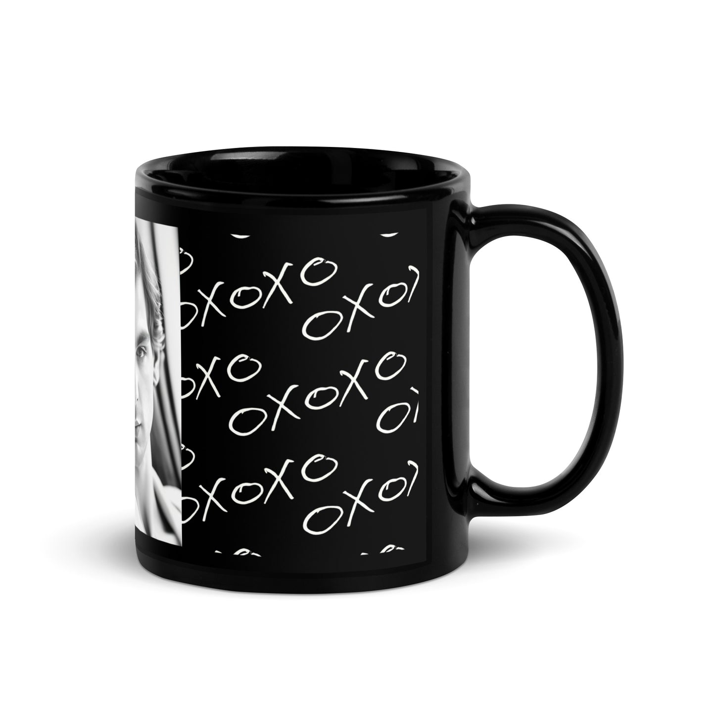 Jedi Robes, Black Glossy Mug