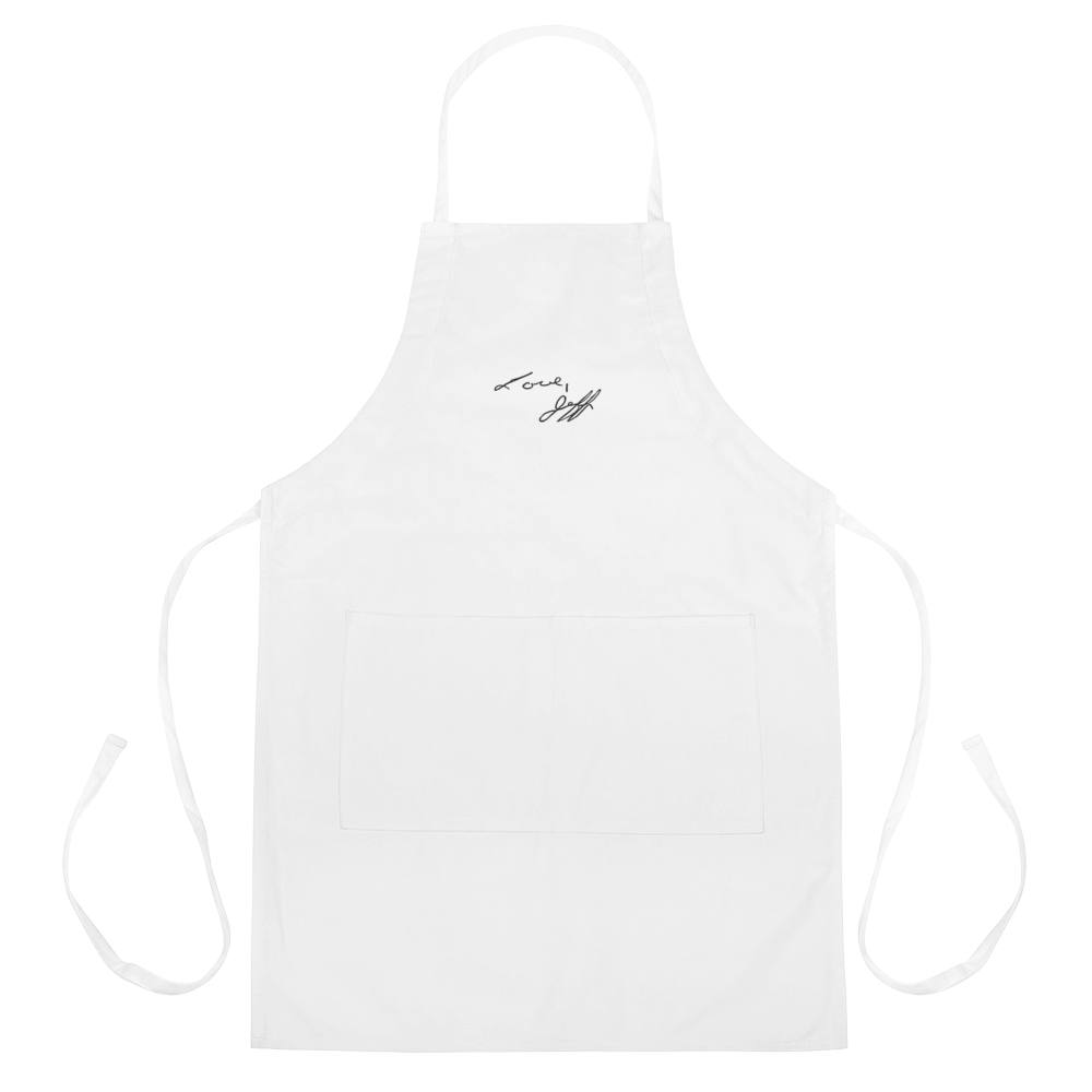 Love, Jeff, Embroidered Apron