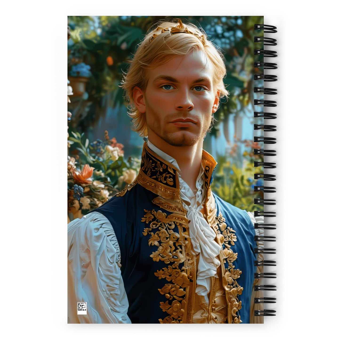 Prince Jeffrey, Spiral notebook