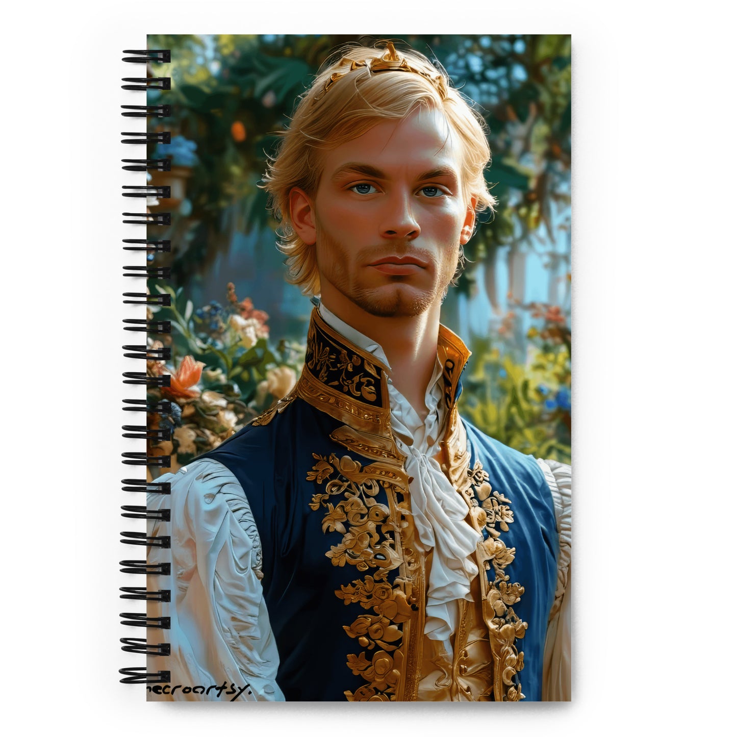 Prince Jeffrey, Spiral notebook