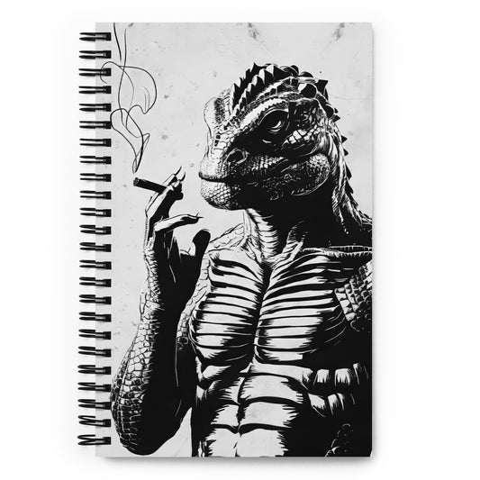 Smokig Reptilian, Spiral notebook