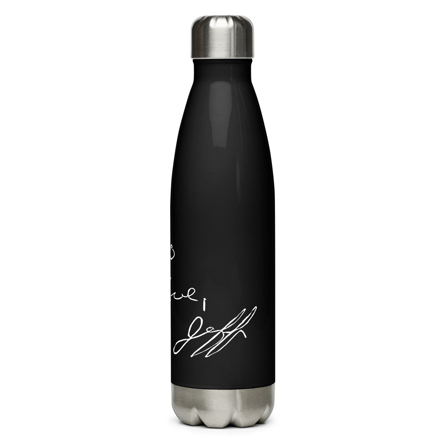 OXOXO Love Jeffrey Black, Stainless steel water bottle