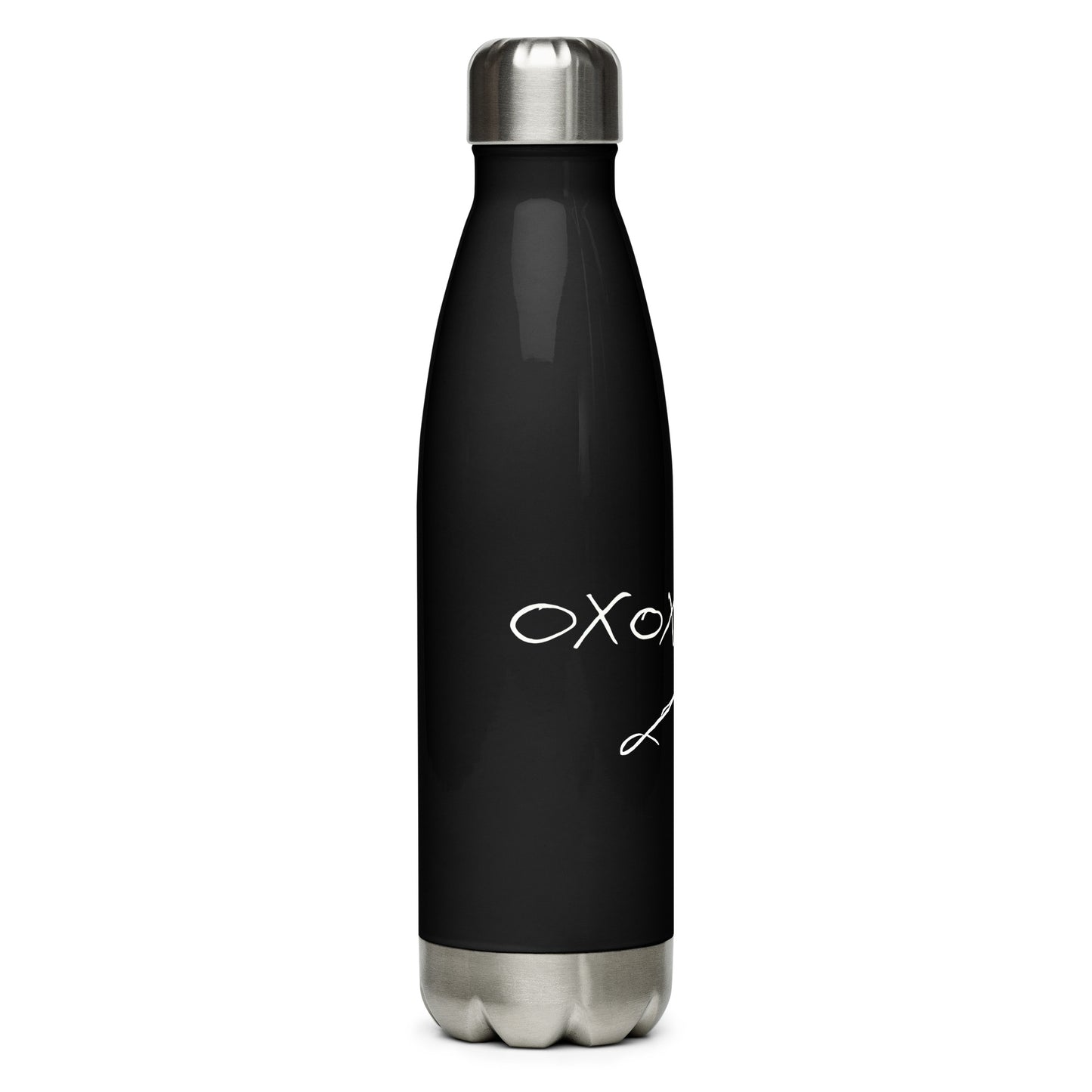 OXOXO Love Jeffrey Black, Stainless steel water bottle