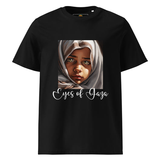 Eyes of Gaza, Unisex organic cotton t-shirt