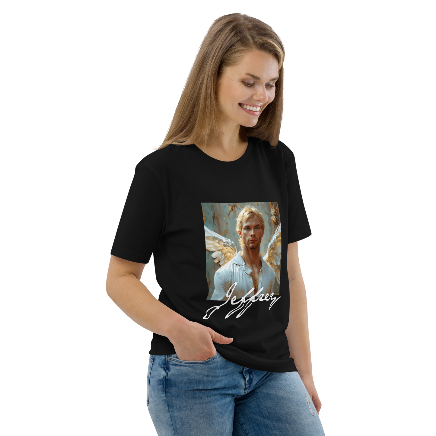 Angel Jeffrey, Unisex organic cotton t-shirt