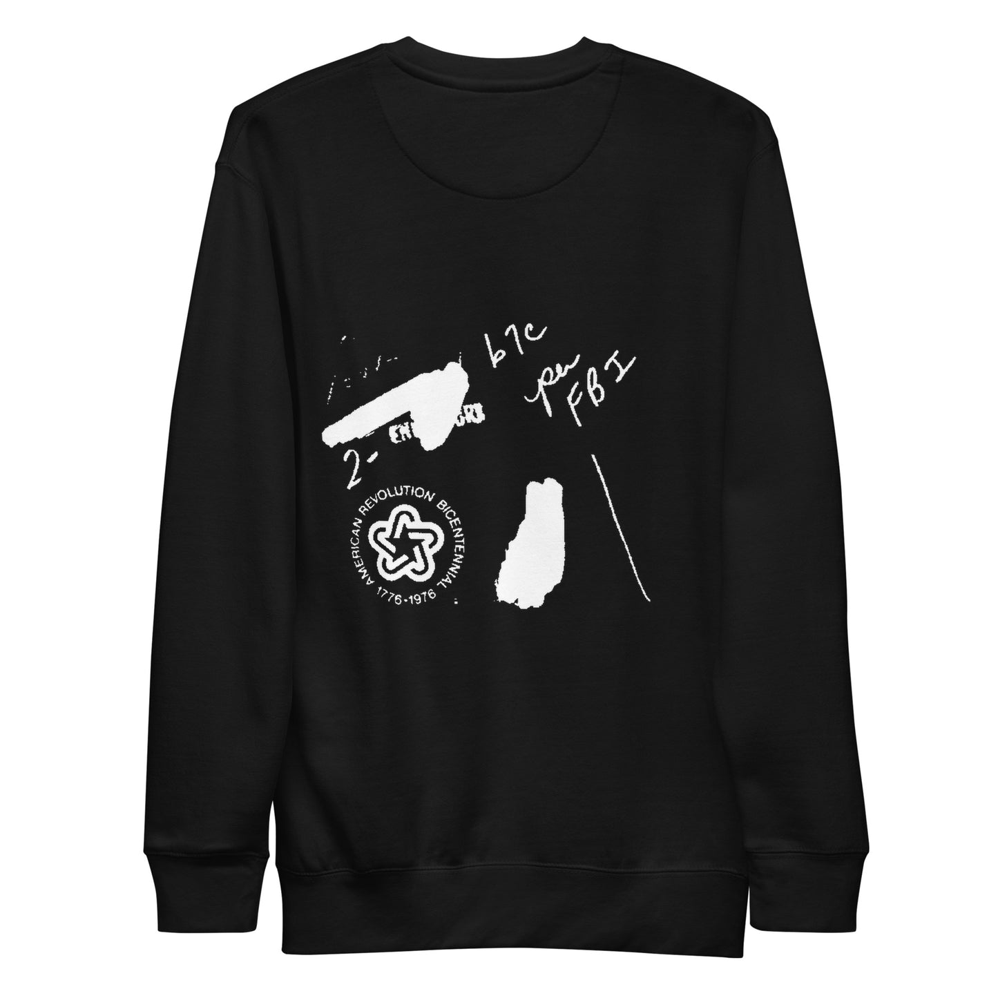 Project Bluebook Black, Unisex Premium Sweatshirt