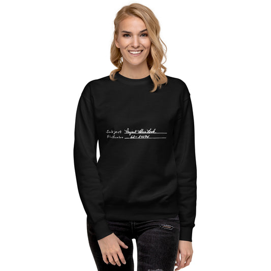 Project Bluebook, Unisex Premium Sweatshirt