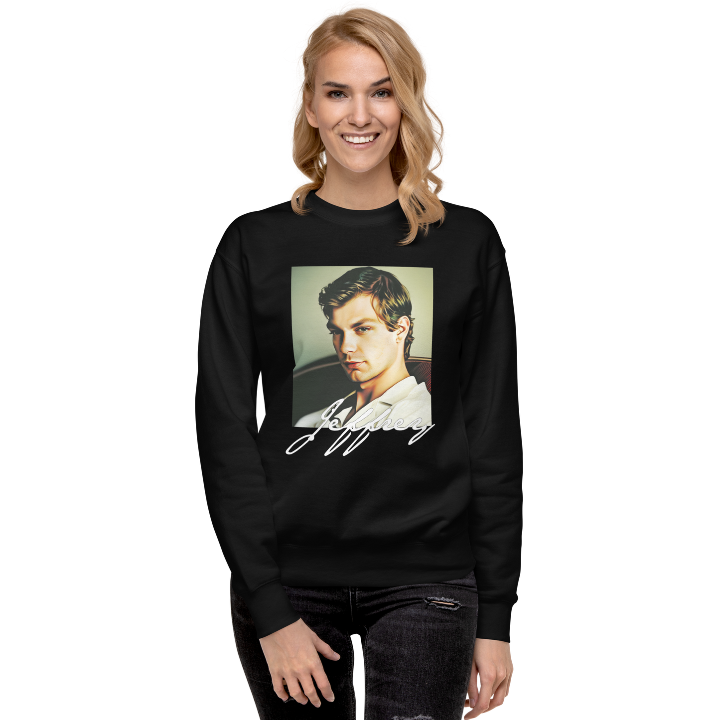 Classic Jeffrey, Unisex Premium Sweatshirt