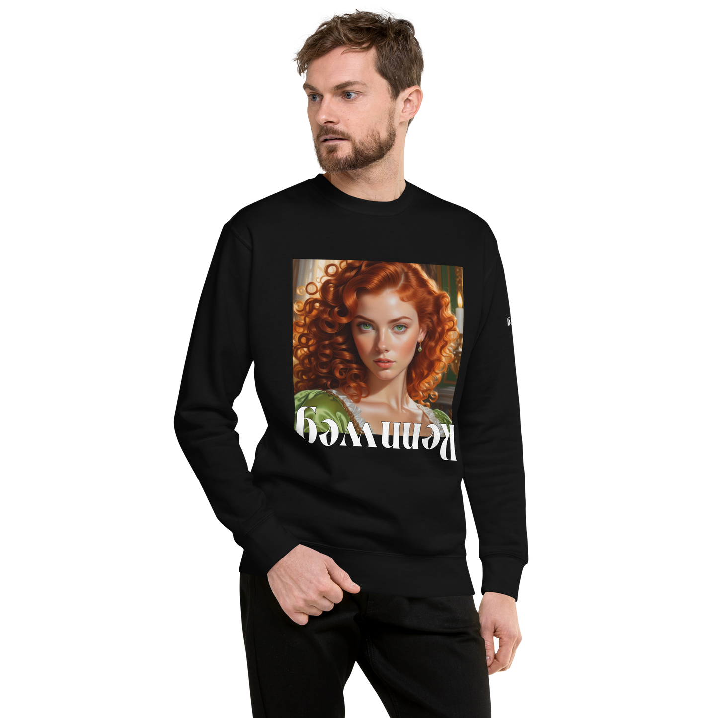 Rennweg - Grün, Unisex Premium Sweatshirt