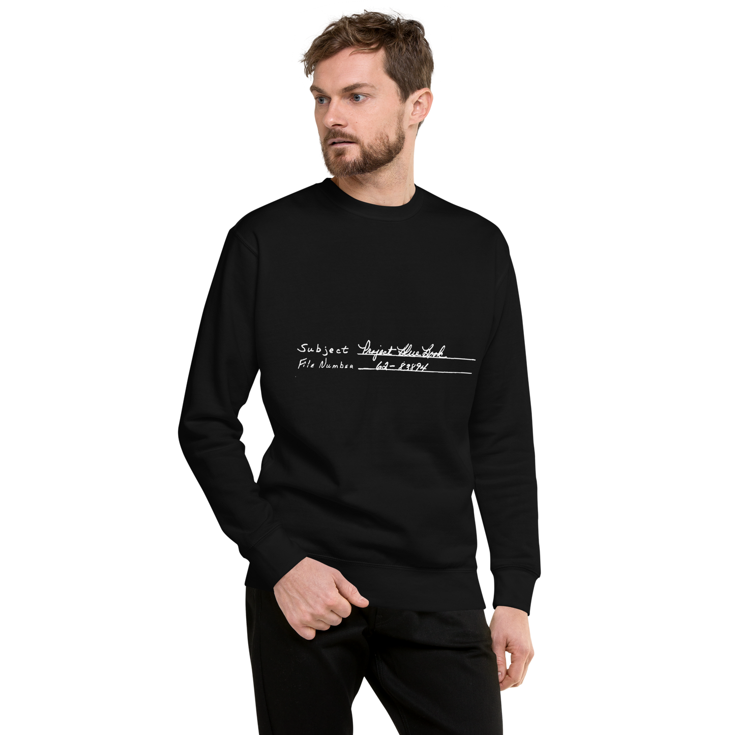 Project Bluebook, Unisex Premium Sweatshirt