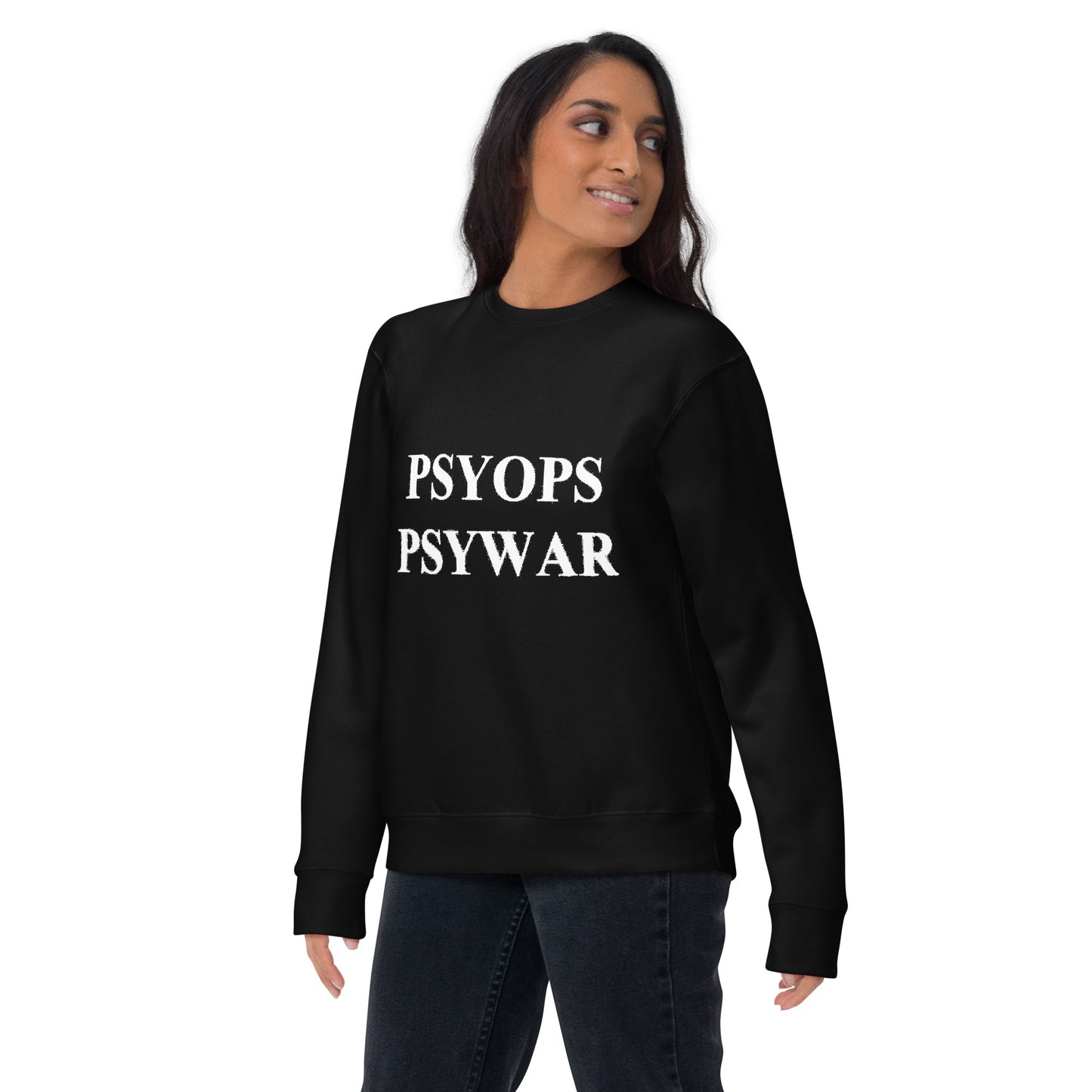 PsyOps Black, Unisex Premium Sweatshirt