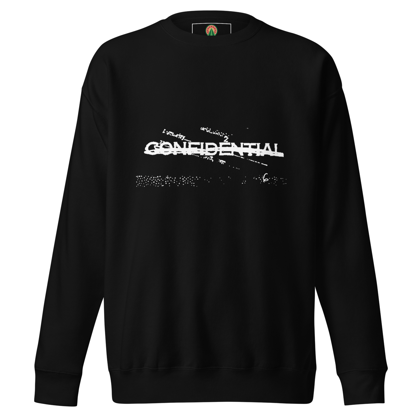 Confidential Black, Unisex Premium Sweatshirt