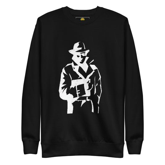 The Spy Black, Unisex Premium Sweatshirt