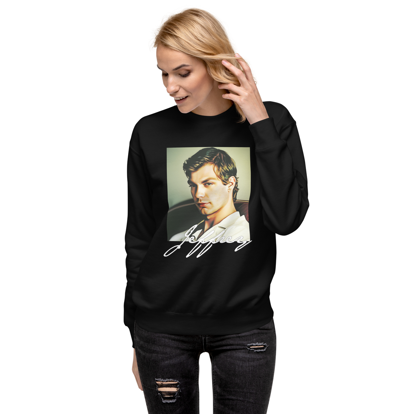 Classic Jeffrey, Unisex Premium Sweatshirt