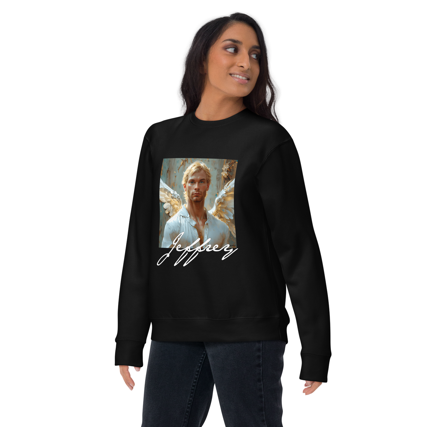 Angel Jeffrey, Unisex Premium Sweatshirt