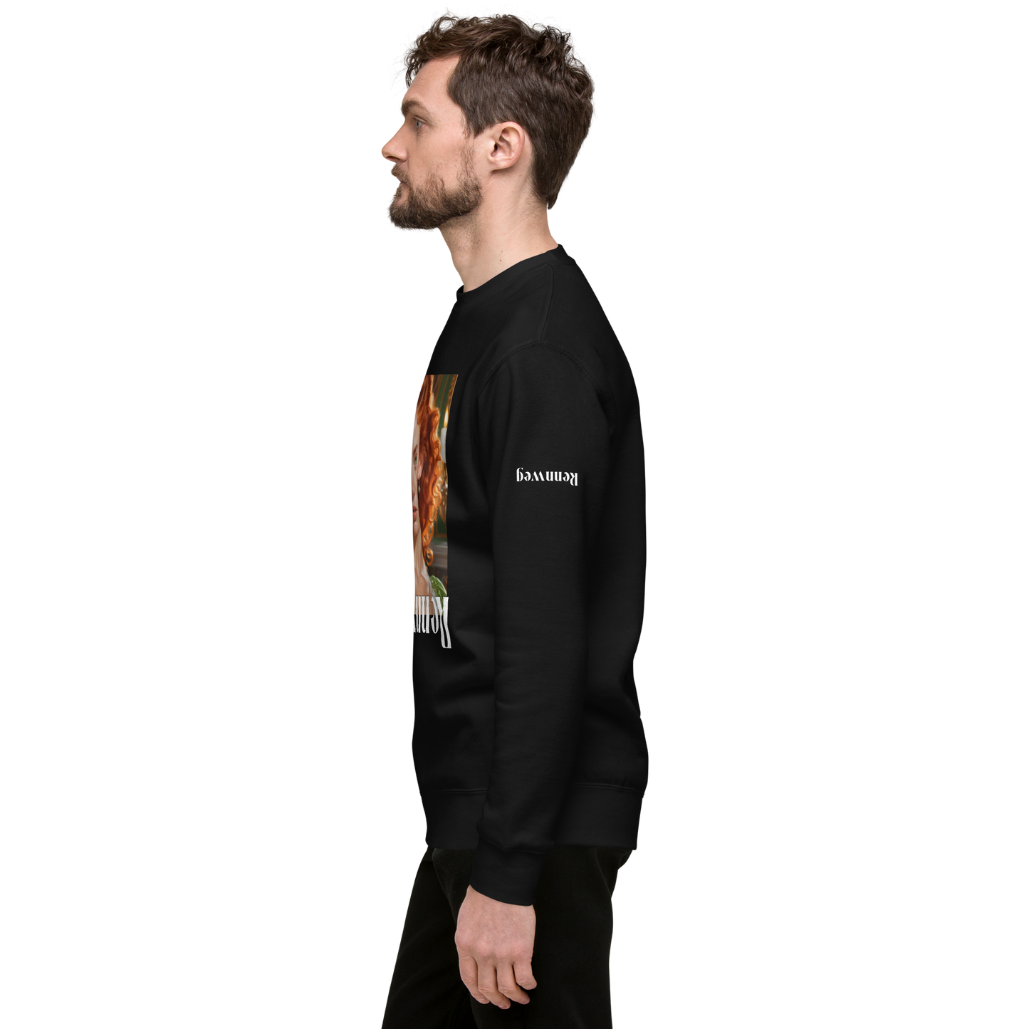 Rennweg - Grün, Unisex Premium Sweatshirt