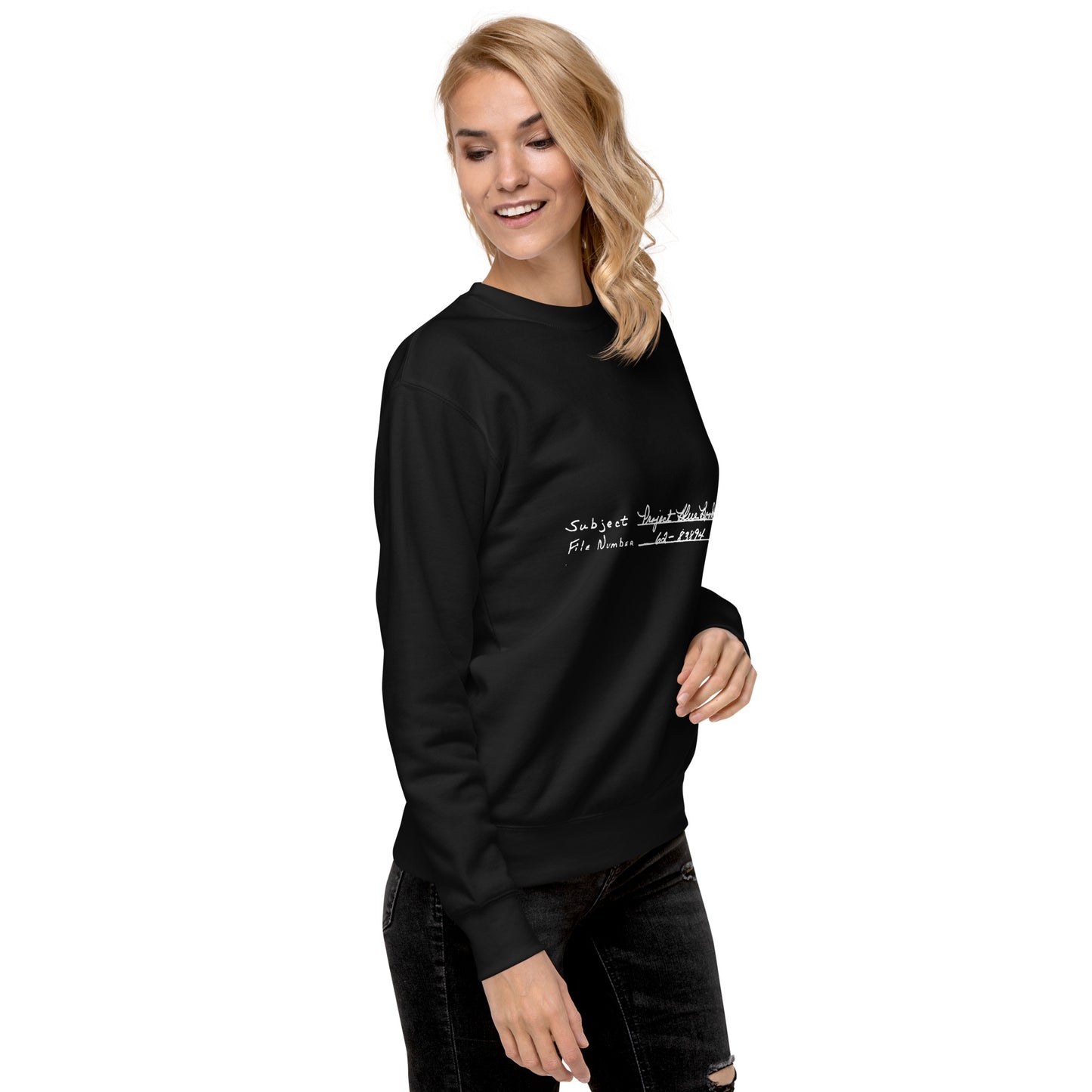 Project Bluebook, Unisex Premium Sweatshirt