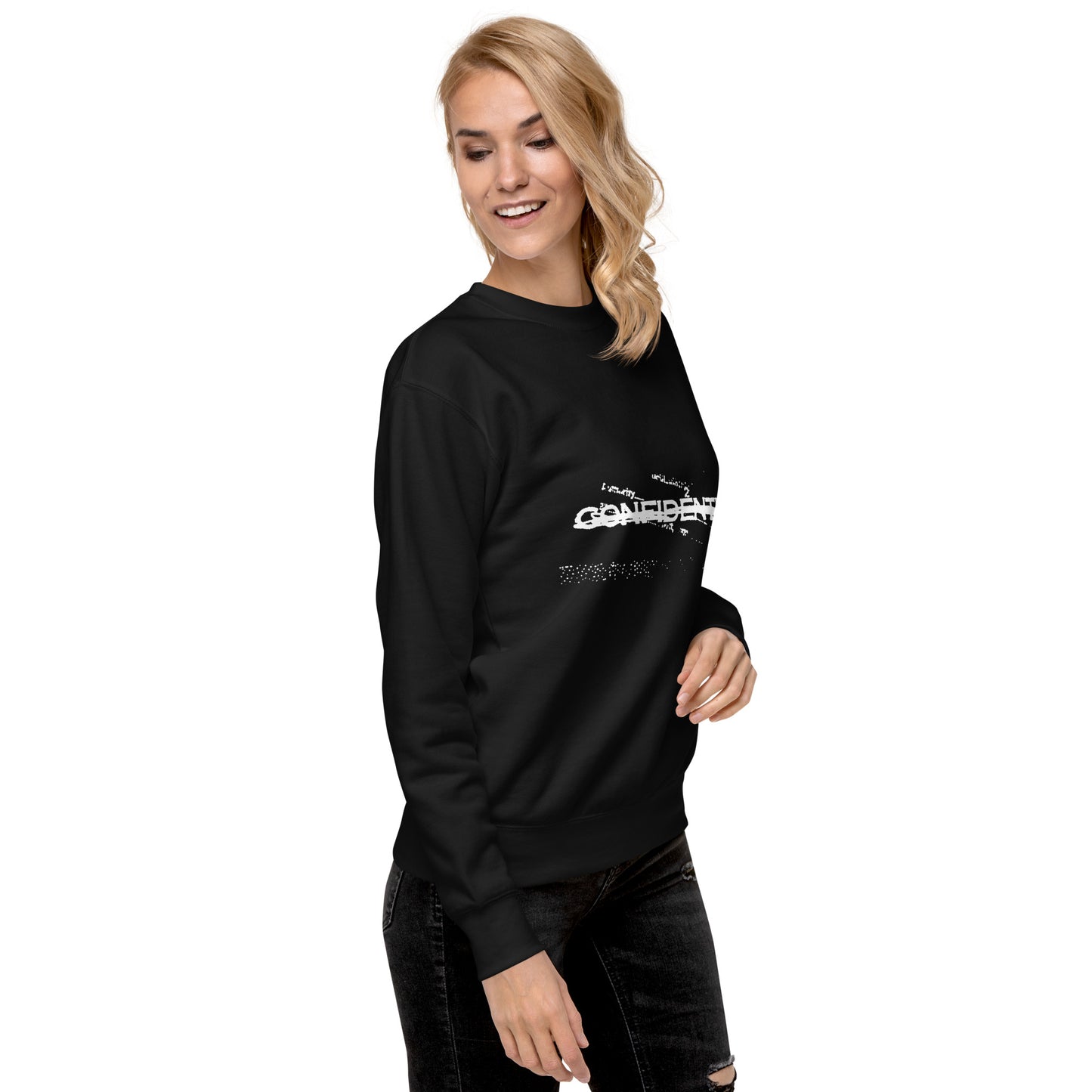 Confidential Black, Unisex Premium Sweatshirt