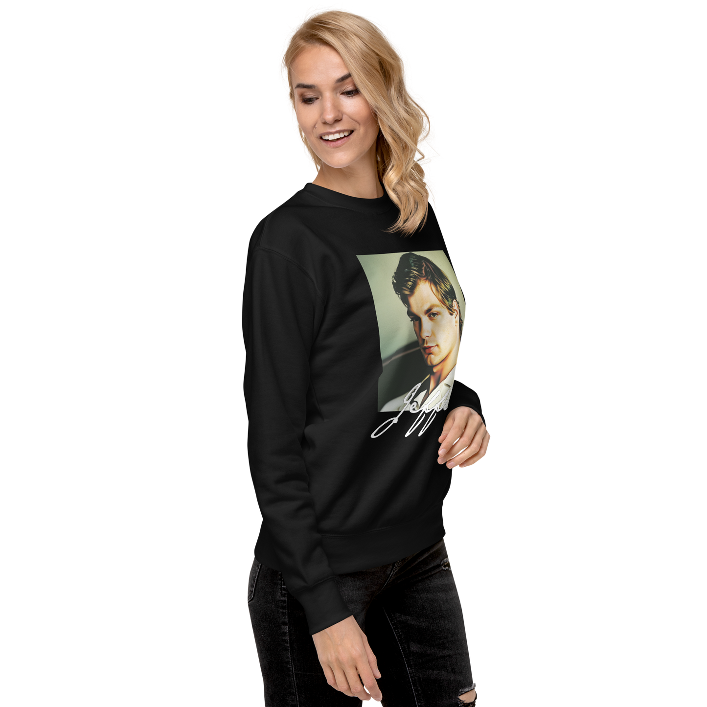 Classic Jeffrey, Unisex Premium Sweatshirt