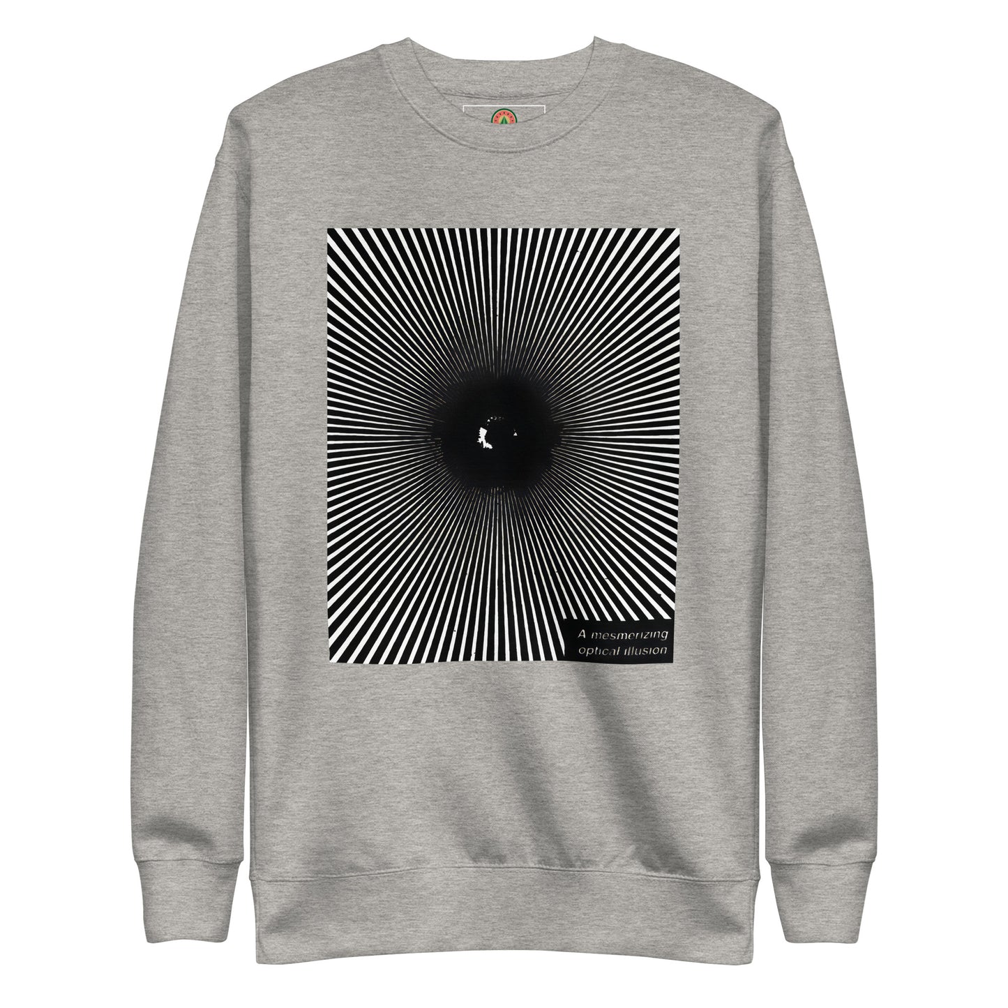 A Mesmerizing Optical Illusion, Unisex Premium Sweatshirt