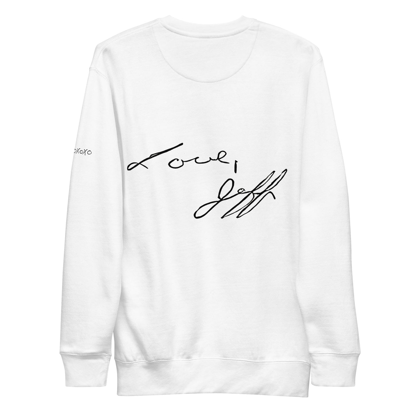 OXOXO Love, Jeffrey Unisex Premium Sweatshirt