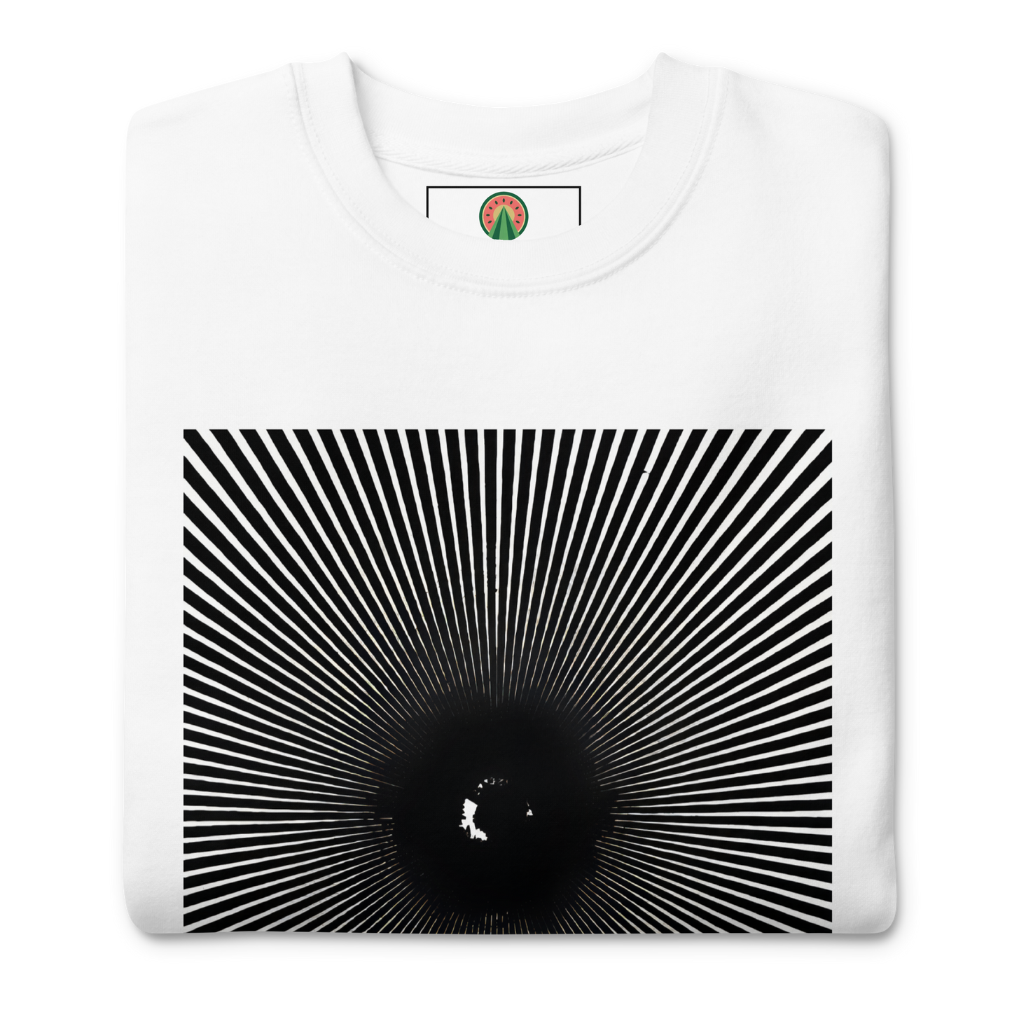 A Mesmerizing Optical Illusion, Unisex Premium Sweatshirt