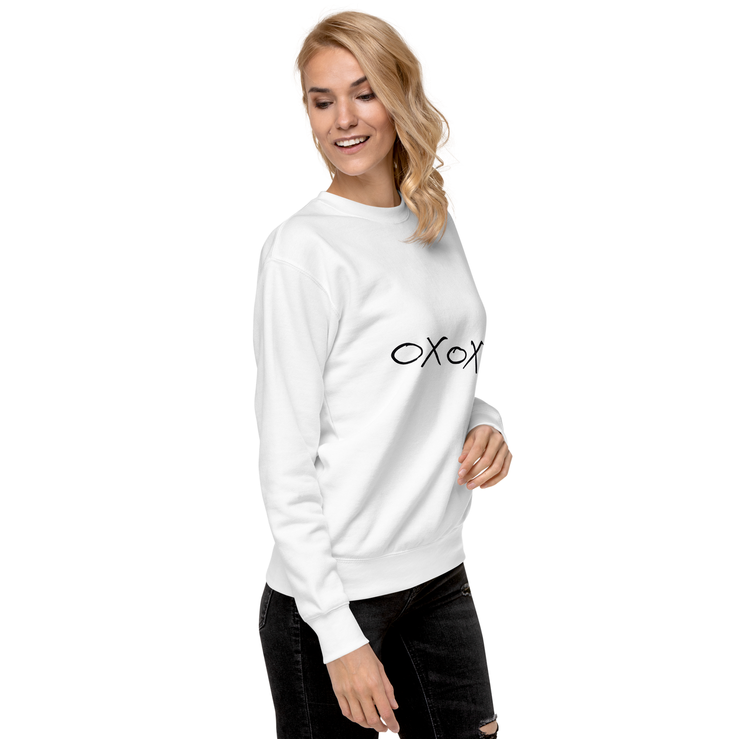 OXOXO Love, Jeffrey Unisex Premium Sweatshirt