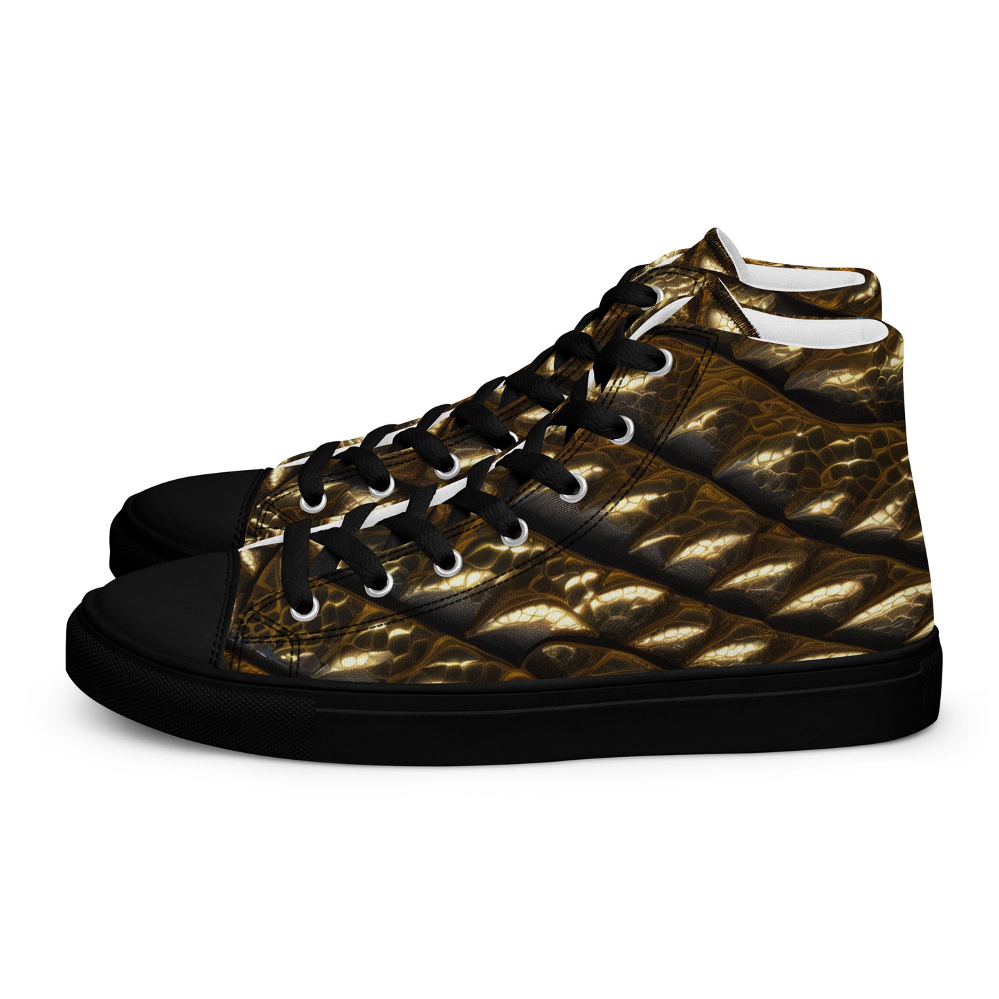 Lizard Skin, Women’s high top canvas shoes