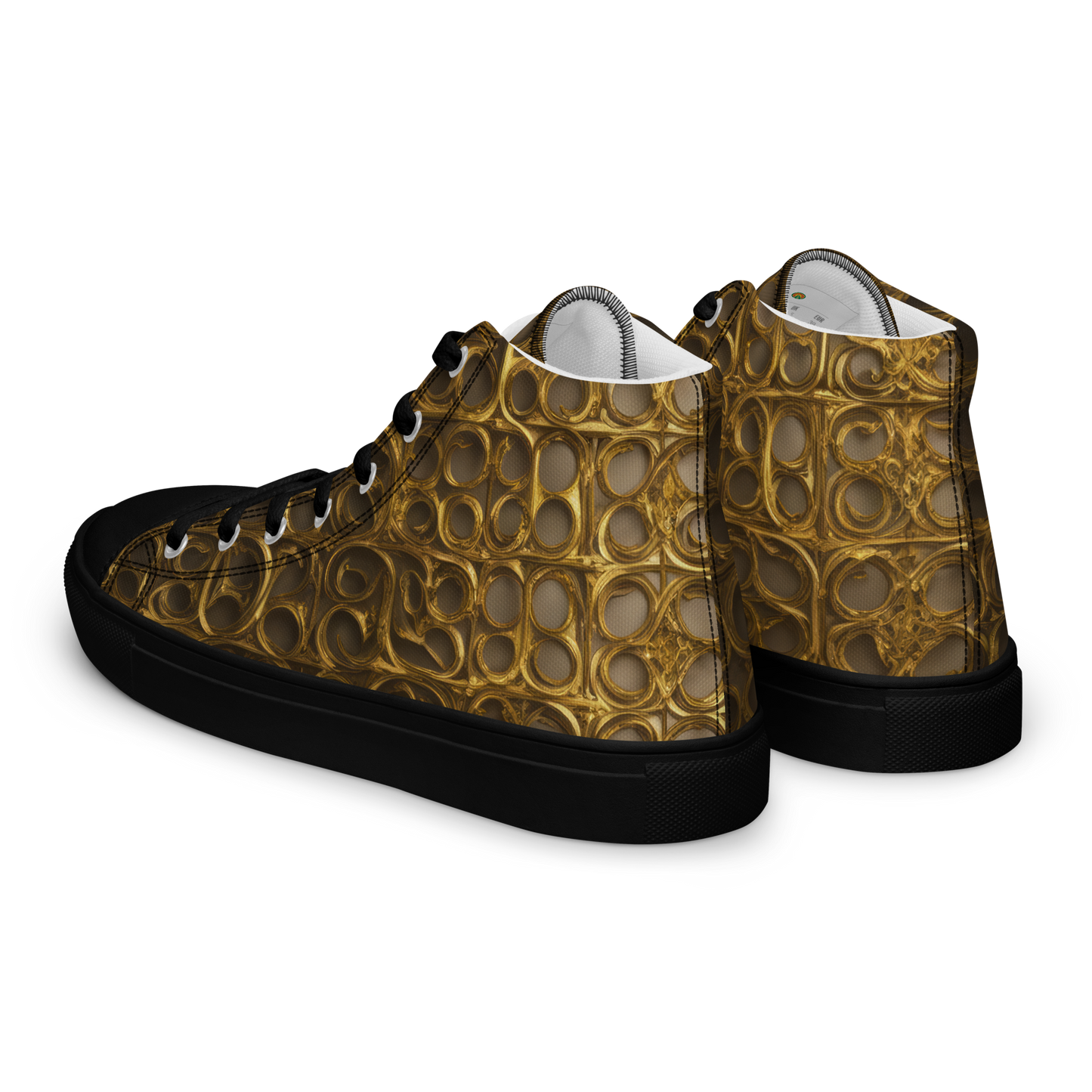 Golden Wire, Women’s high top canvas shoes