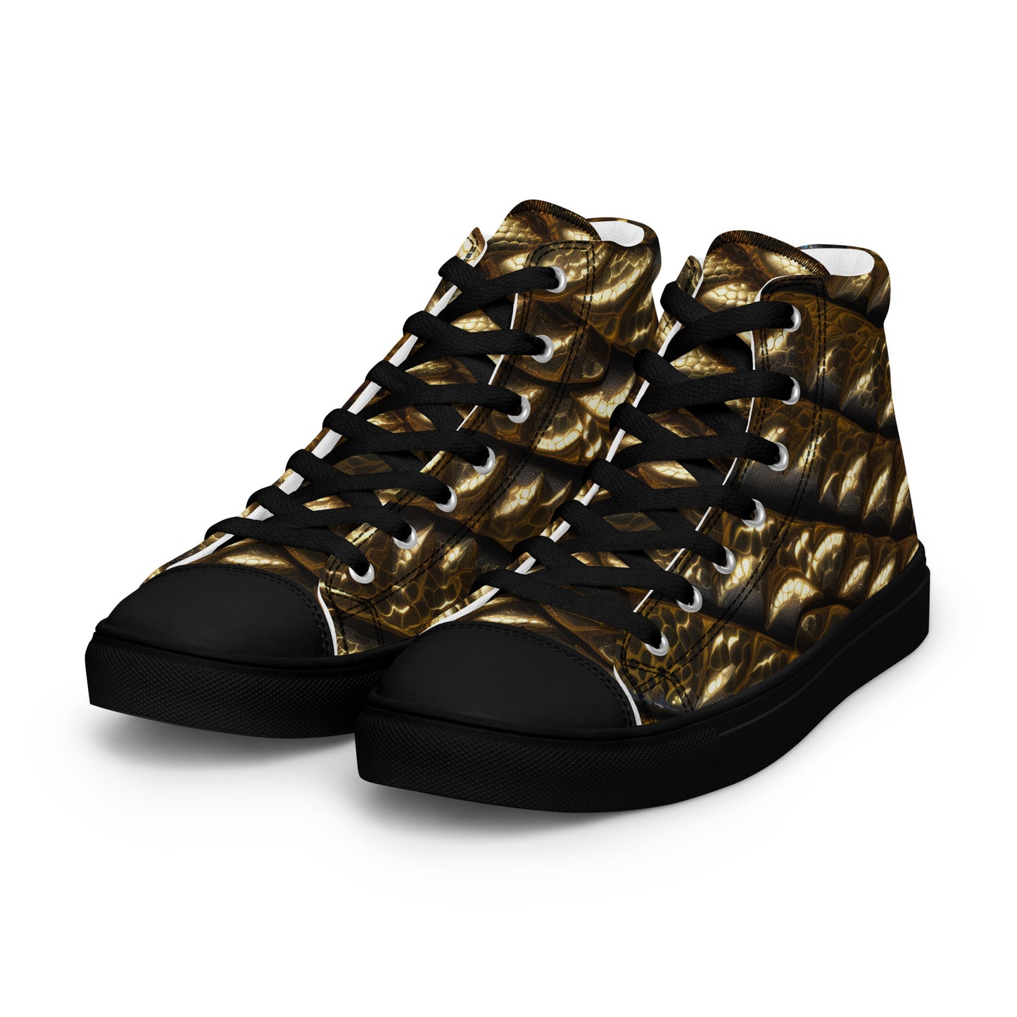 Lizard Skin, Women’s high top canvas shoes