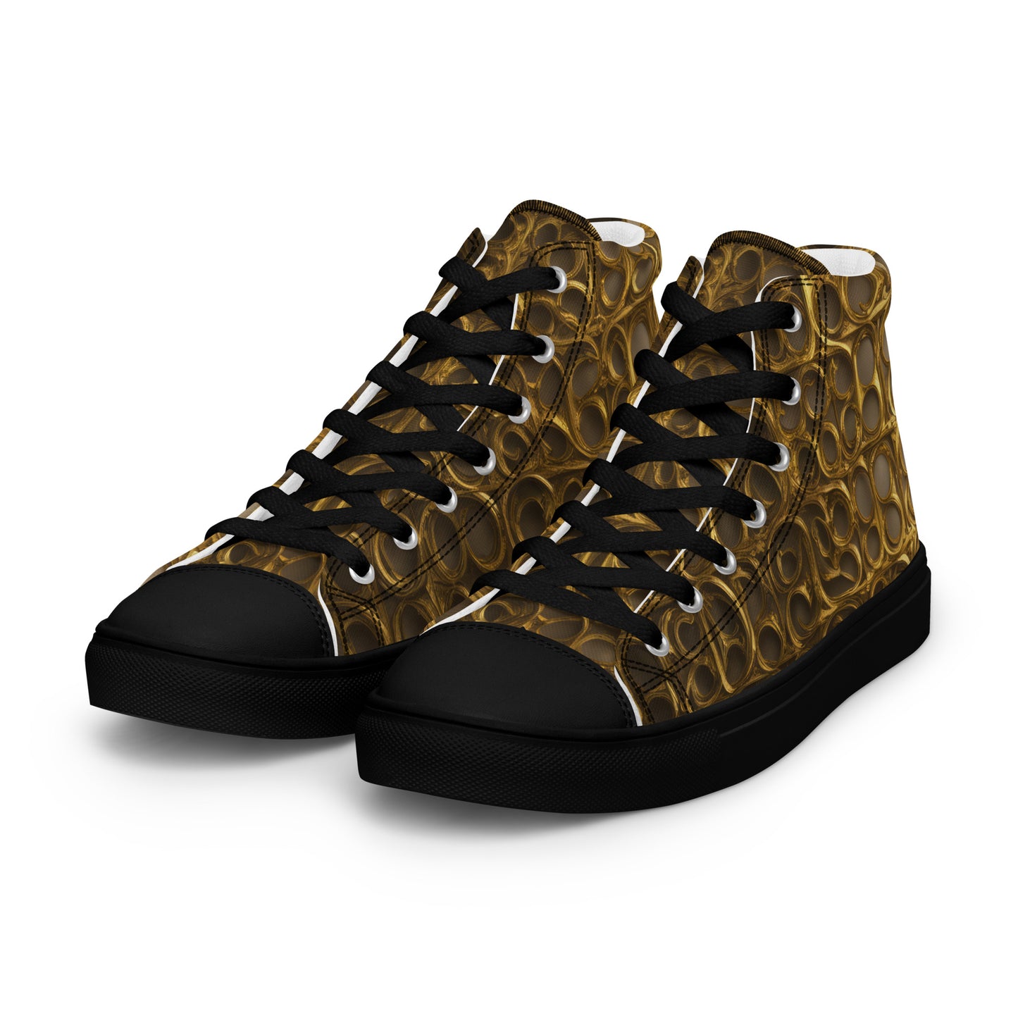 Golden Wire, Women’s high top canvas shoes