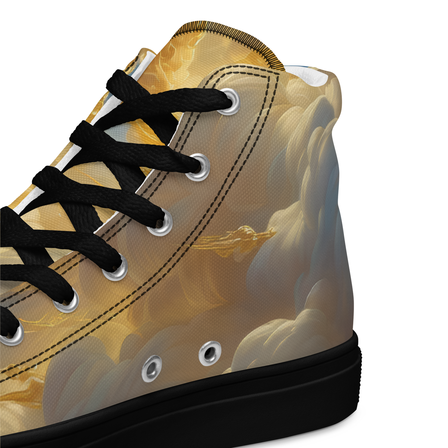 Yahuah II, high top canvas shoes