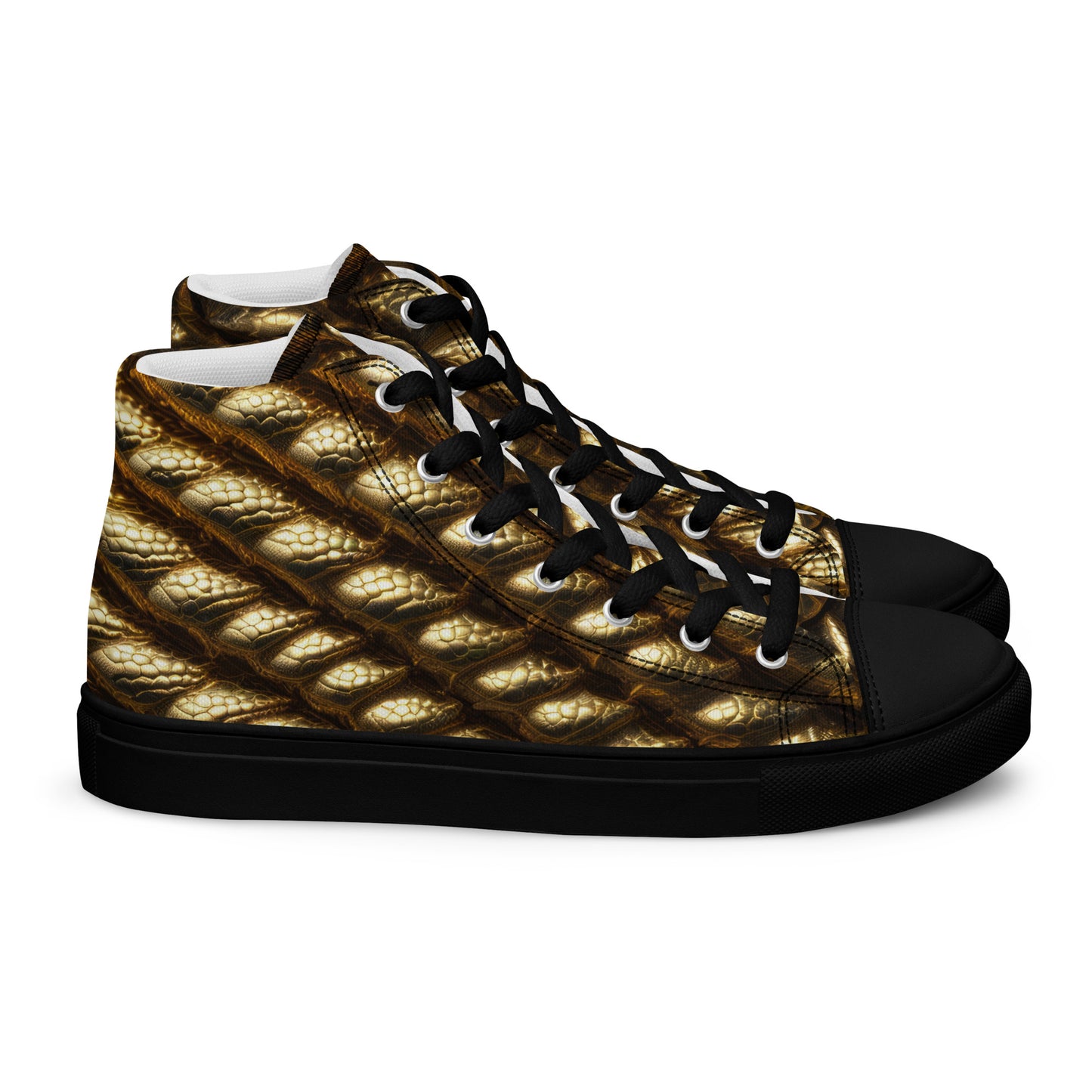 Lizard Skin, Women’s high top canvas shoes