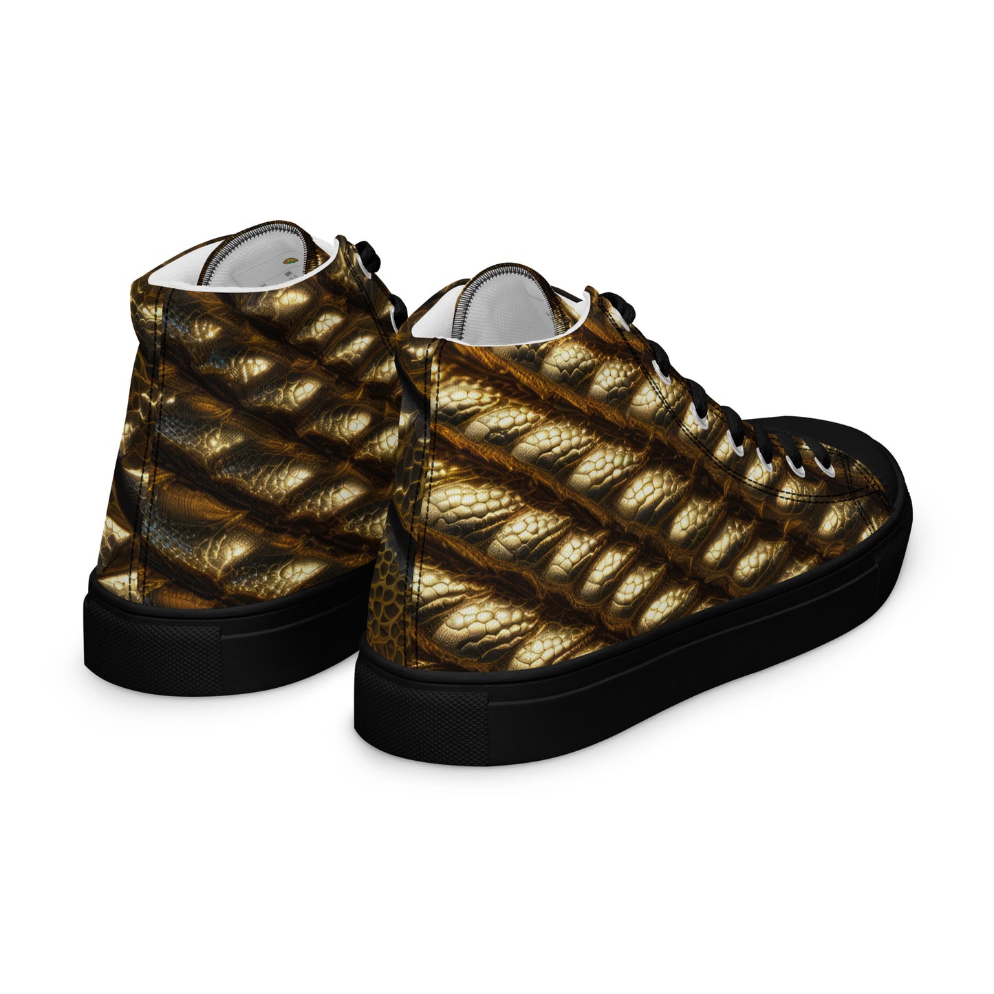 Lizard Skin, Women’s high top canvas shoes