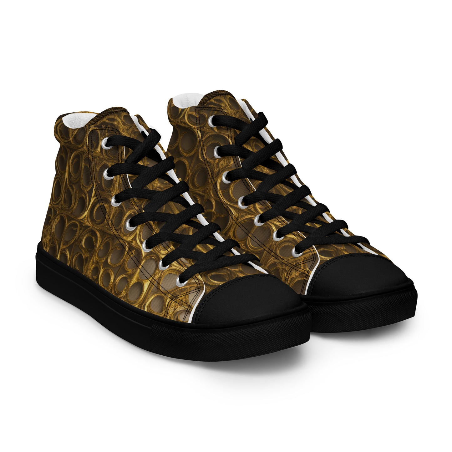 Golden Wire, Women’s high top canvas shoes