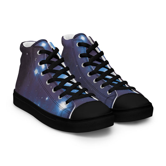 Pleiades, high top canvas shoes