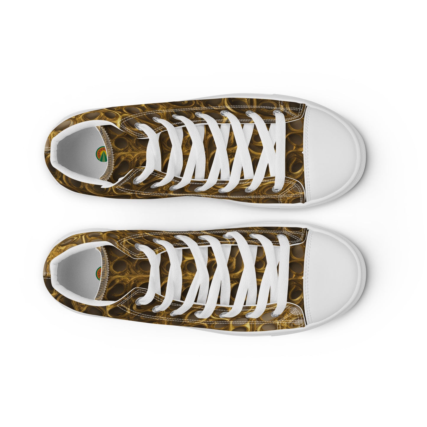 Golden Wire, Women’s high top canvas shoes