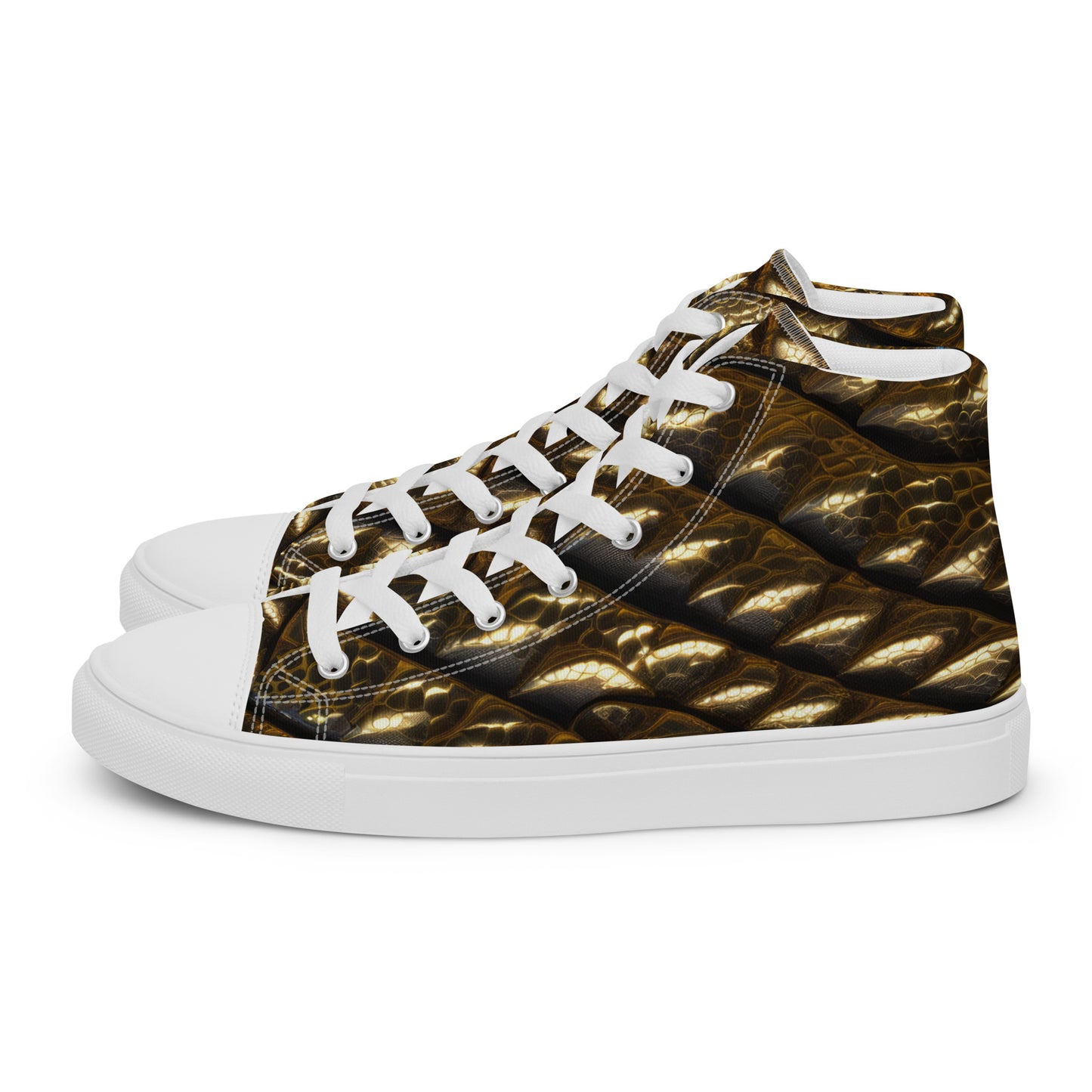 Lizard Skin, Women’s high top canvas shoes