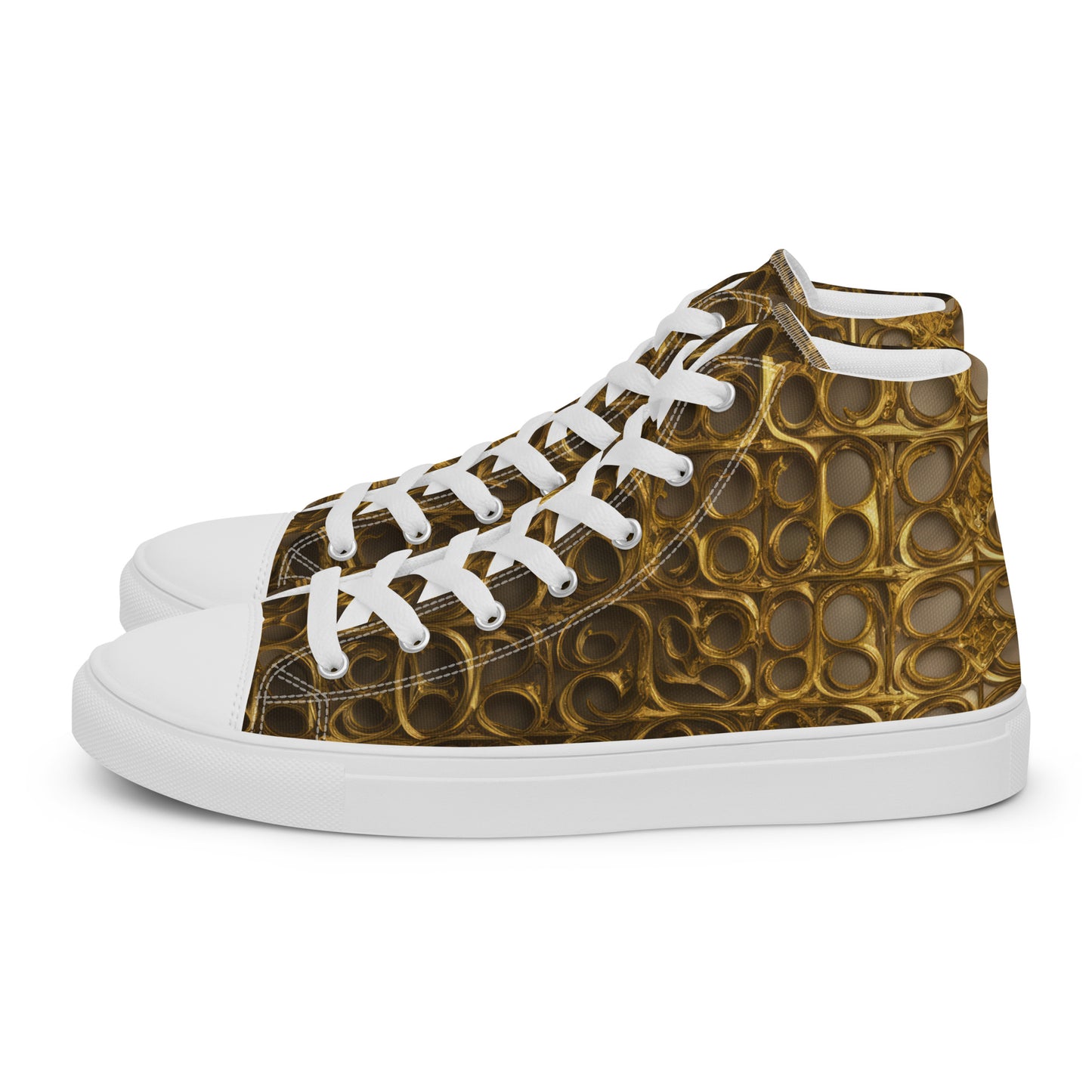 Golden Wire, Women’s high top canvas shoes