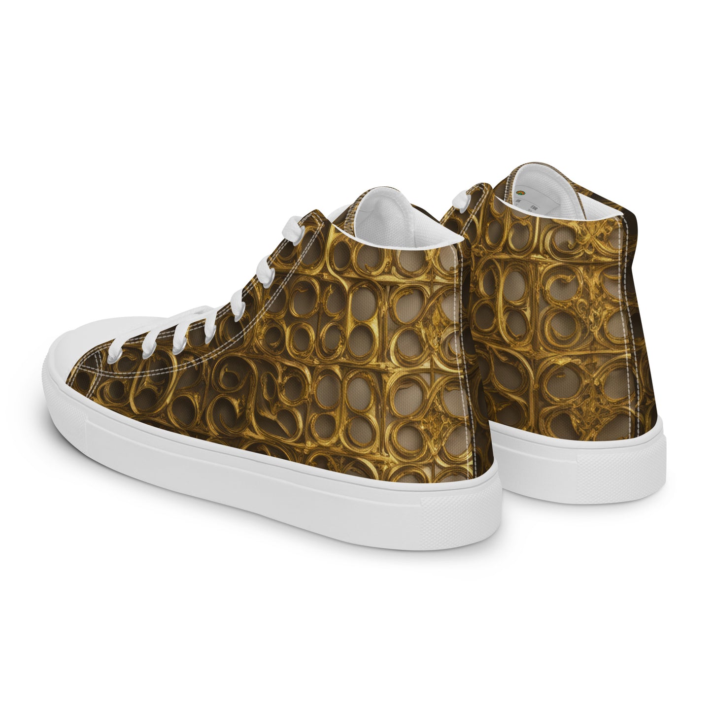 Golden Wire, Women’s high top canvas shoes