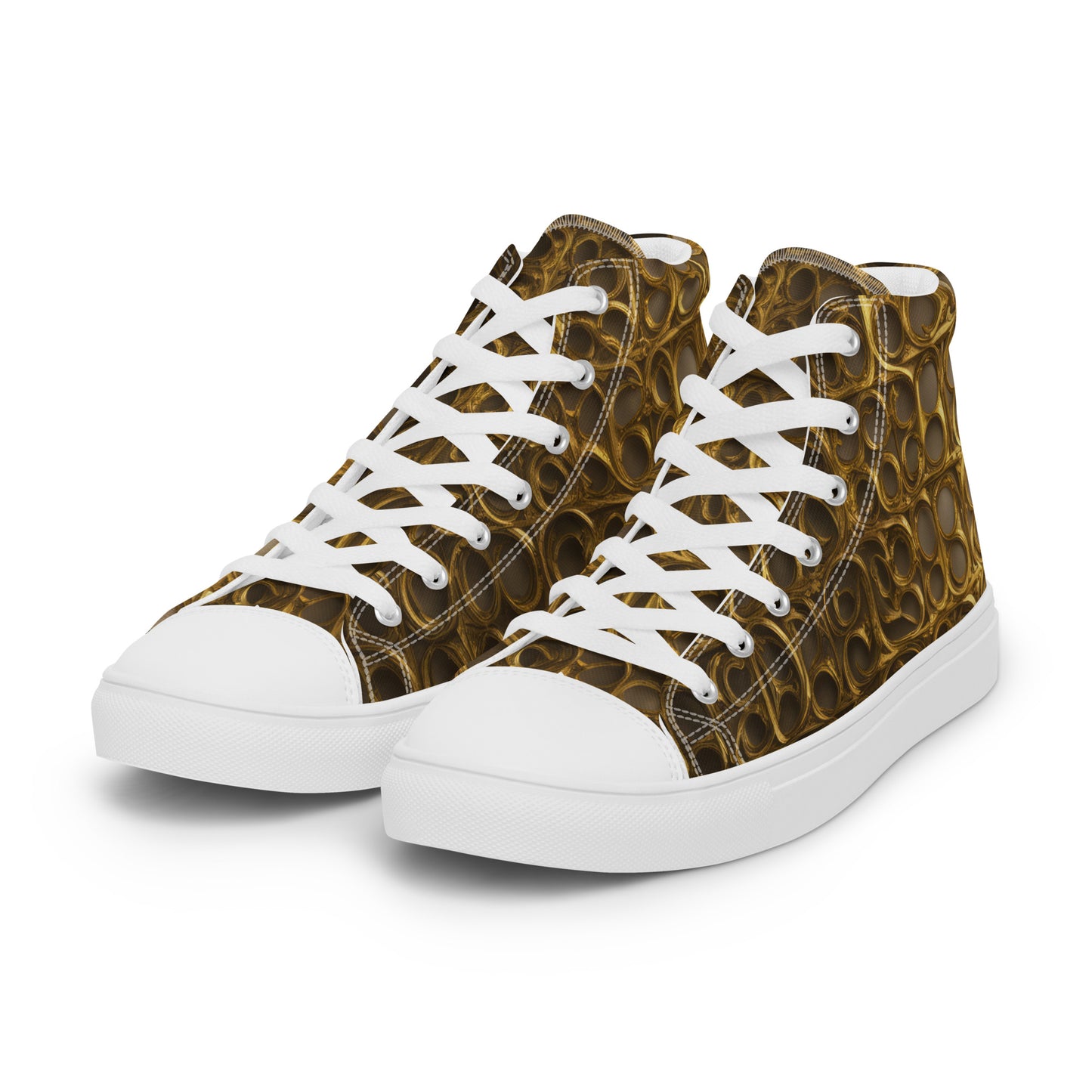 Golden Wire, Women’s high top canvas shoes