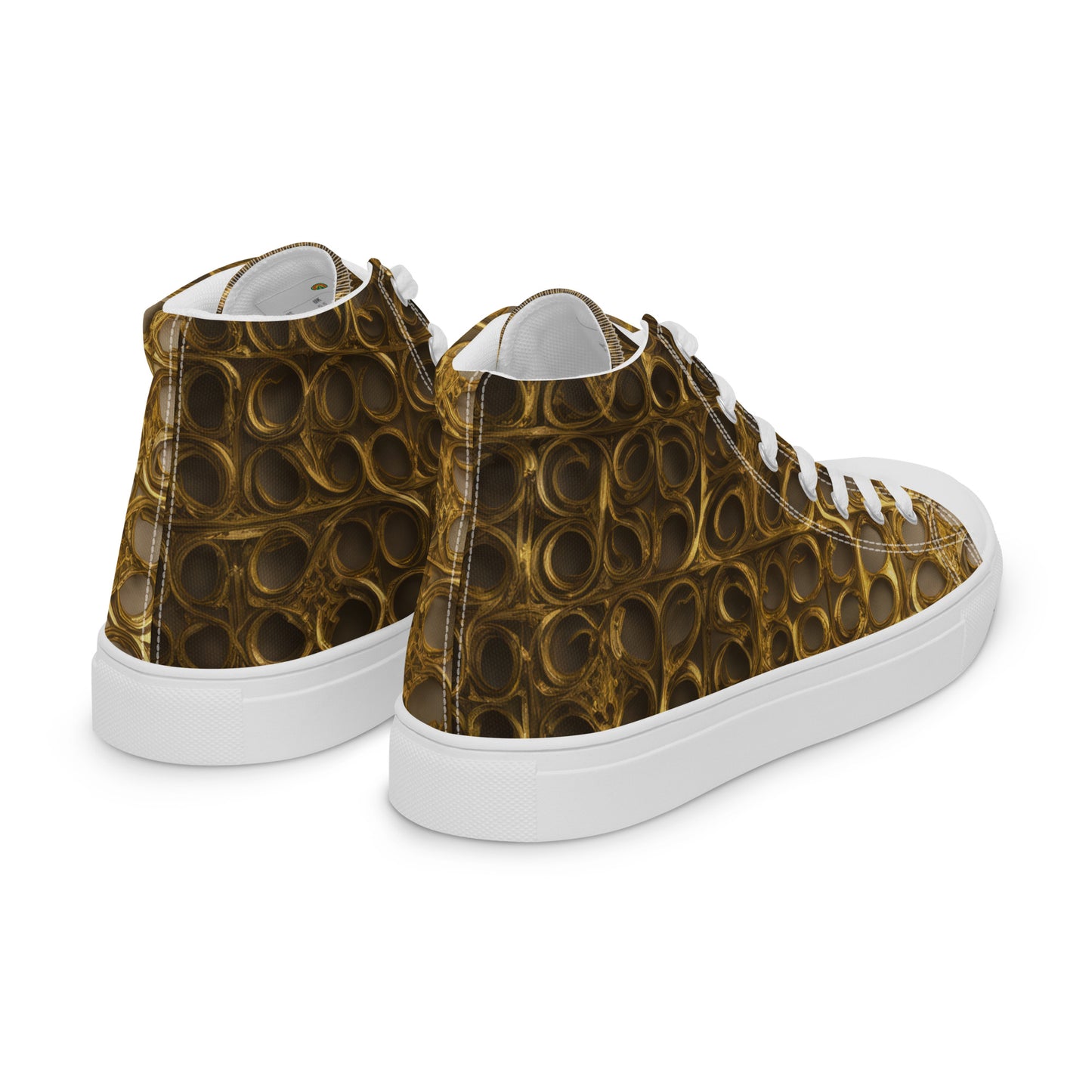 Golden Wire, Women’s high top canvas shoes